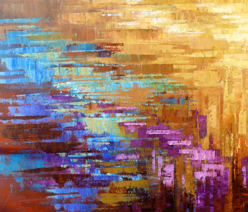 ANCIENT SUNSET 35"x60"