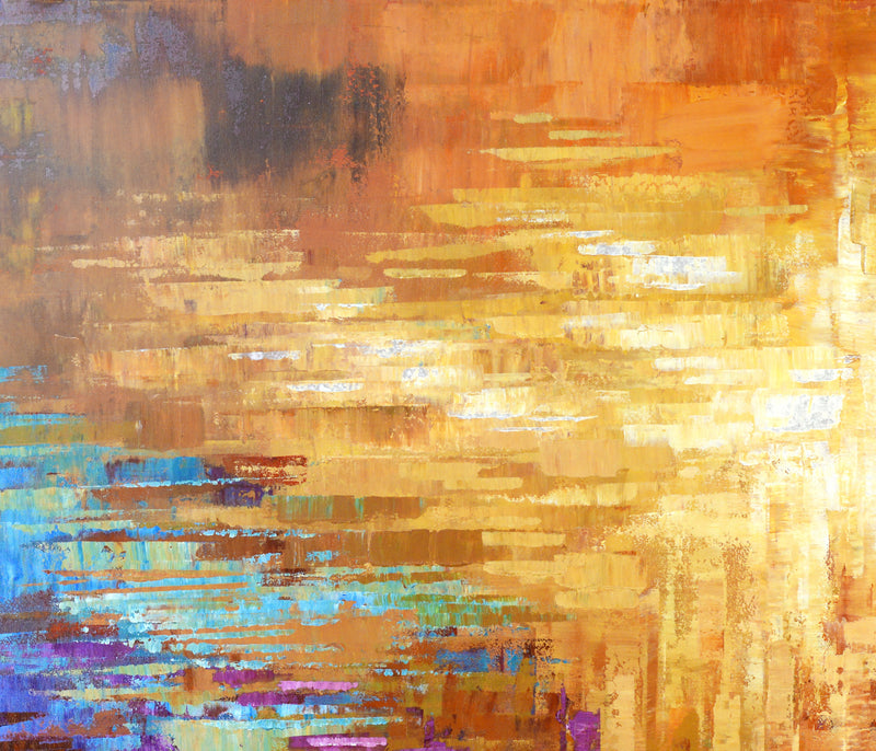 ANCIENT SUNSET 35"x60"