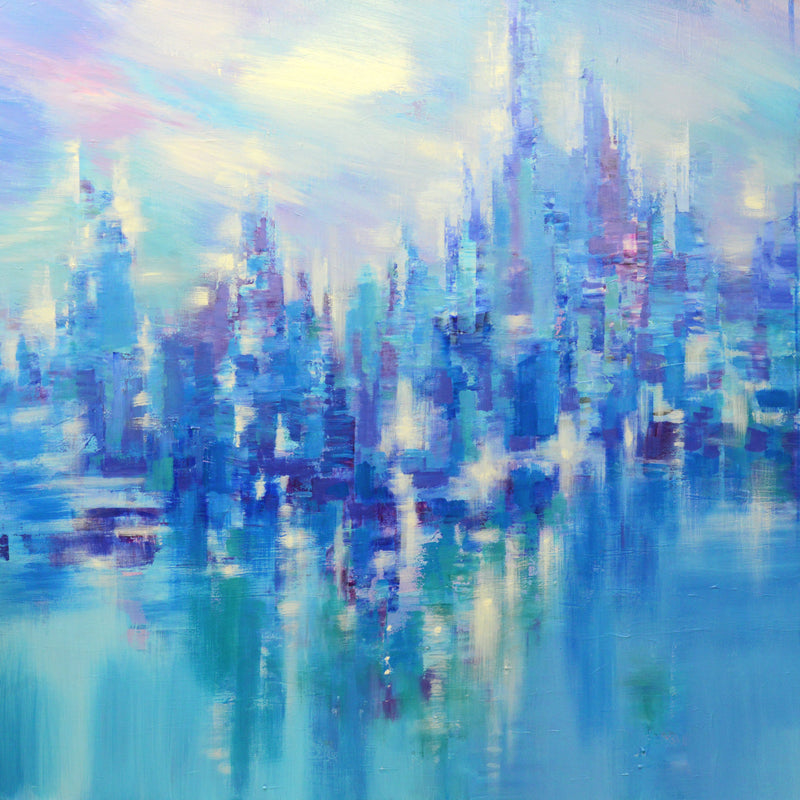 STAR CITY BLUES    49"x49"